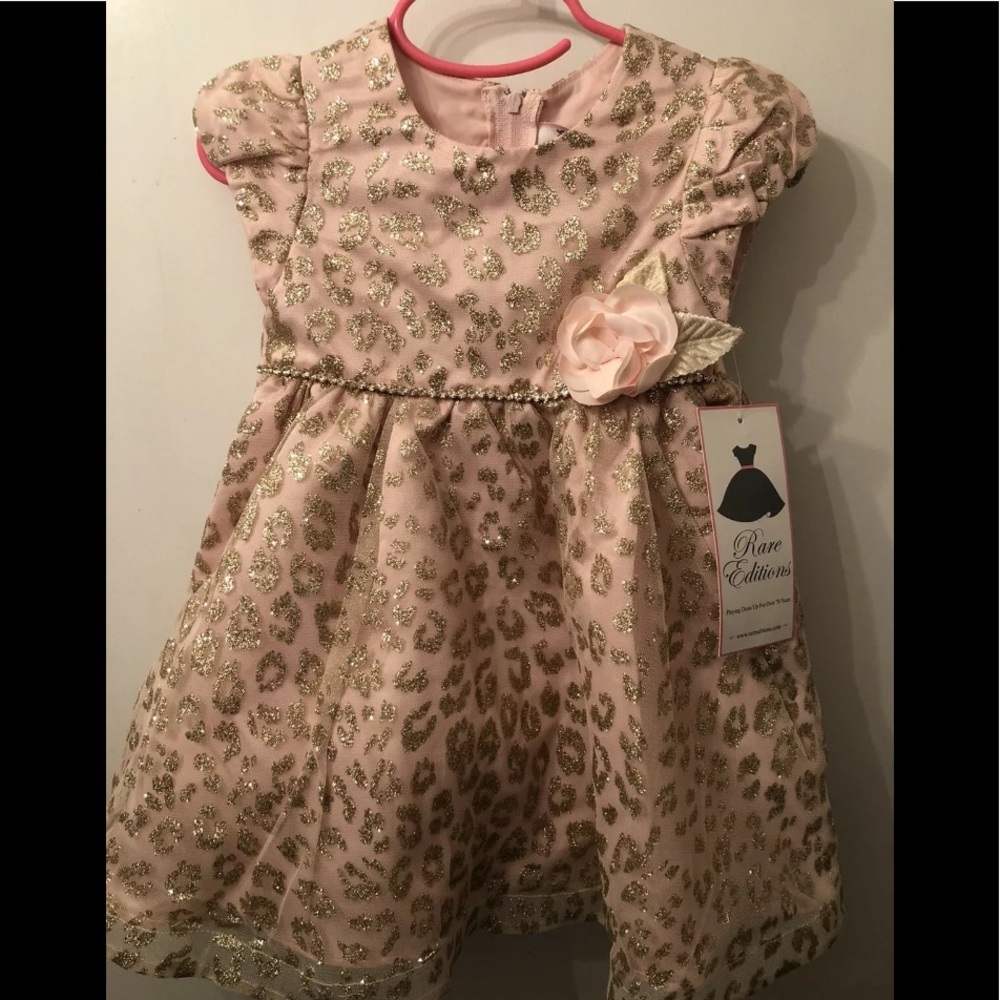 Rare Editions Baby Christmas Holiday Dress 24m